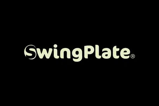 The Swing Plate with Extendable Twist Lock Golf Training Pole