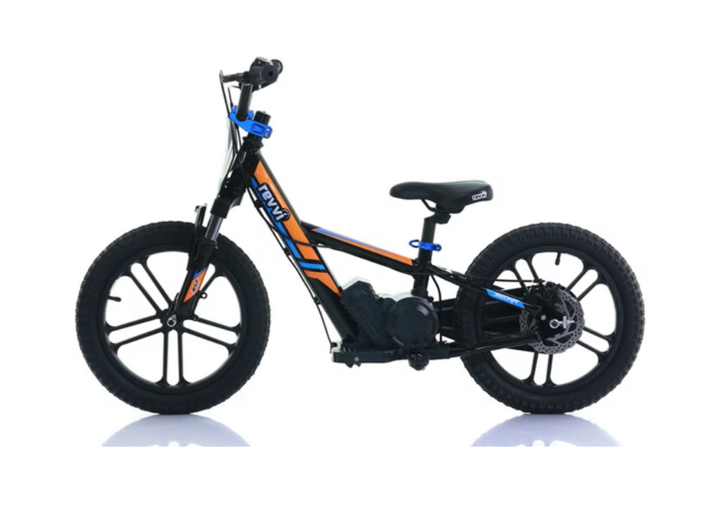 Revvi Junior Electric Bike 16” Plus - Safe and Fun Ride for Kids - roesports