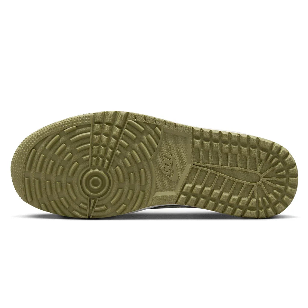 Jordan 1 Retro Low Golf Travis Scott Neutral Olive roesports