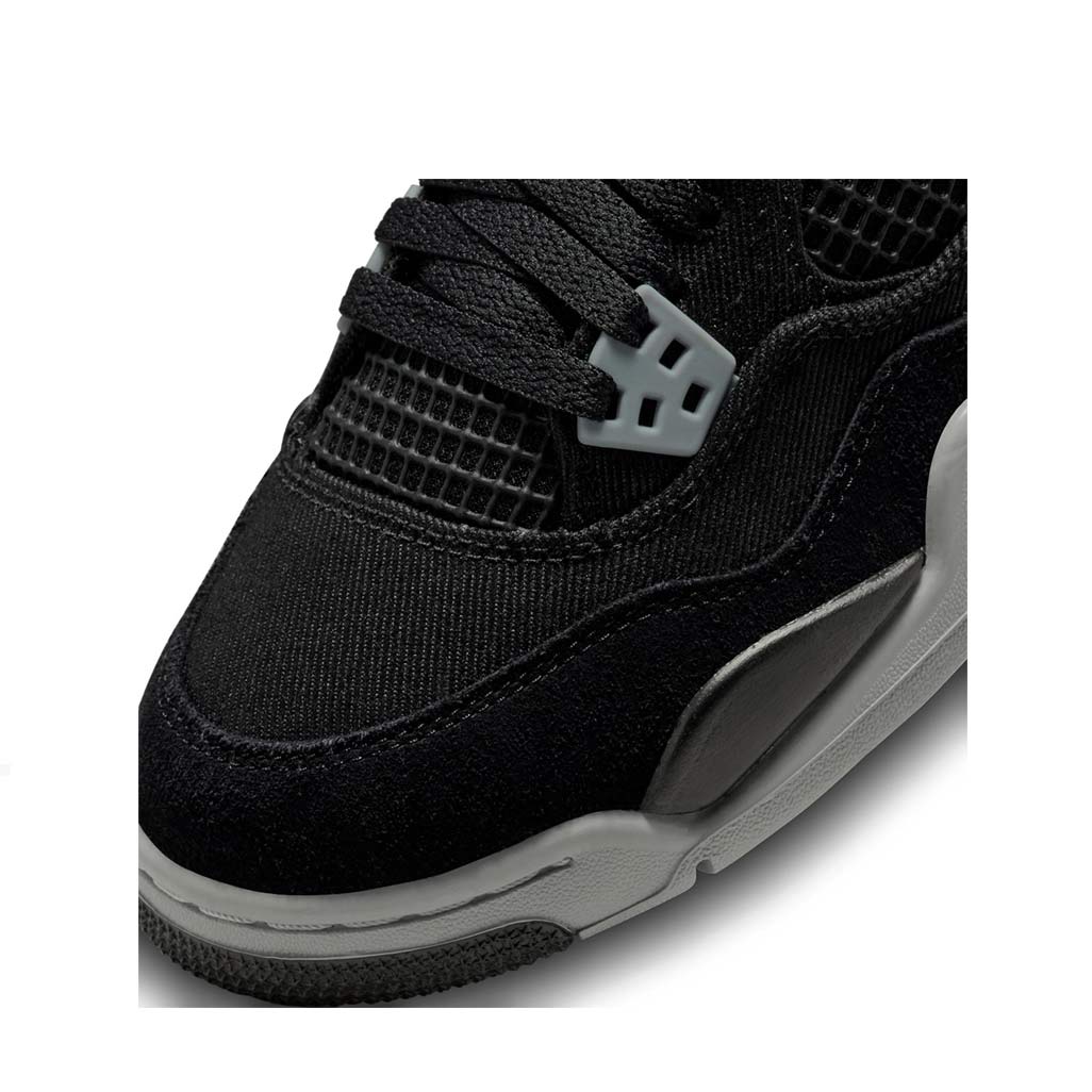 Air Jordan 4 Retro Black Canvas GS roesports