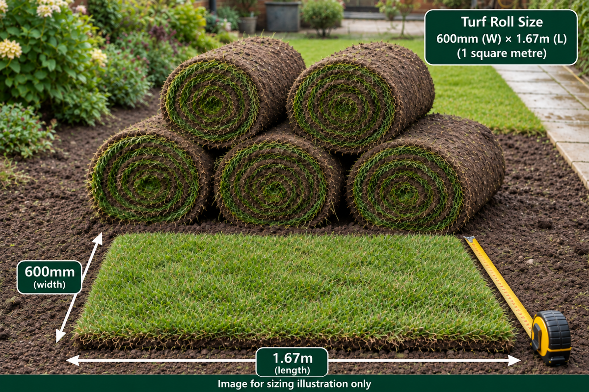 Premier Lawn Turf *Bulk Buy Saver* FREE Pallet Delivery (select pallet amount)