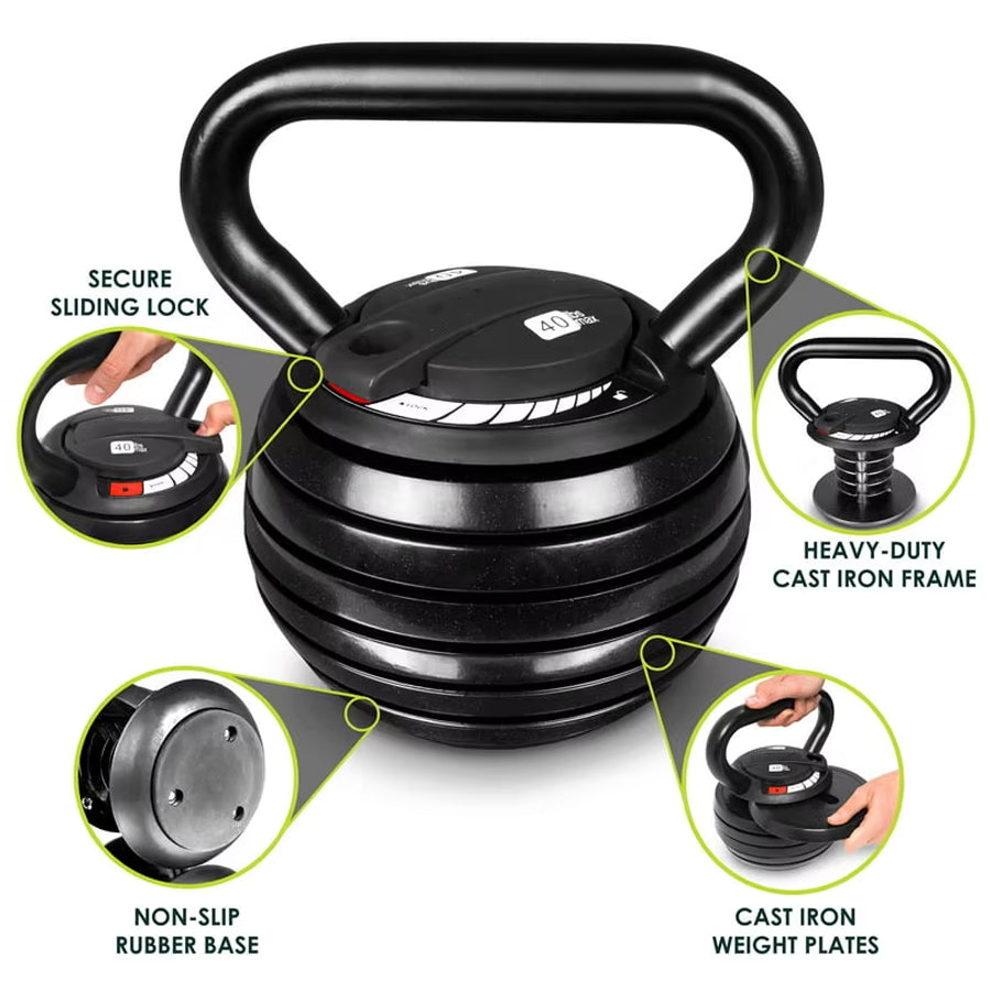 18kg Adjustable Kettlebell