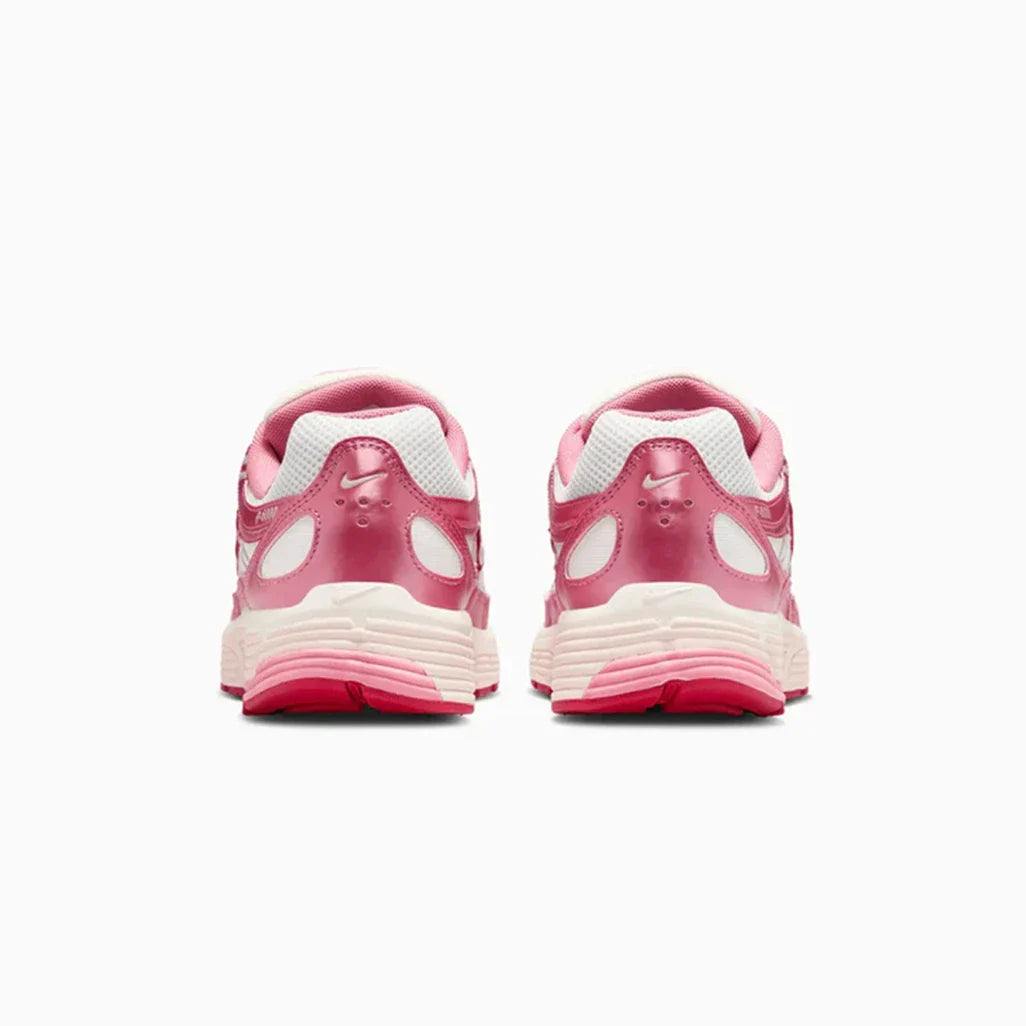 Nike P-6000 White Silt Red Peony W roesports