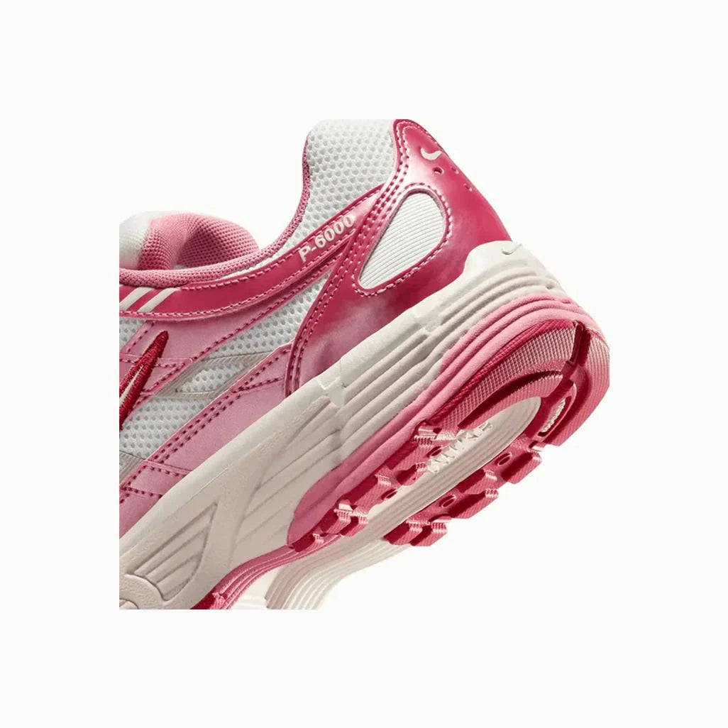 Nike P-6000 White Silt Red Peony W roesports