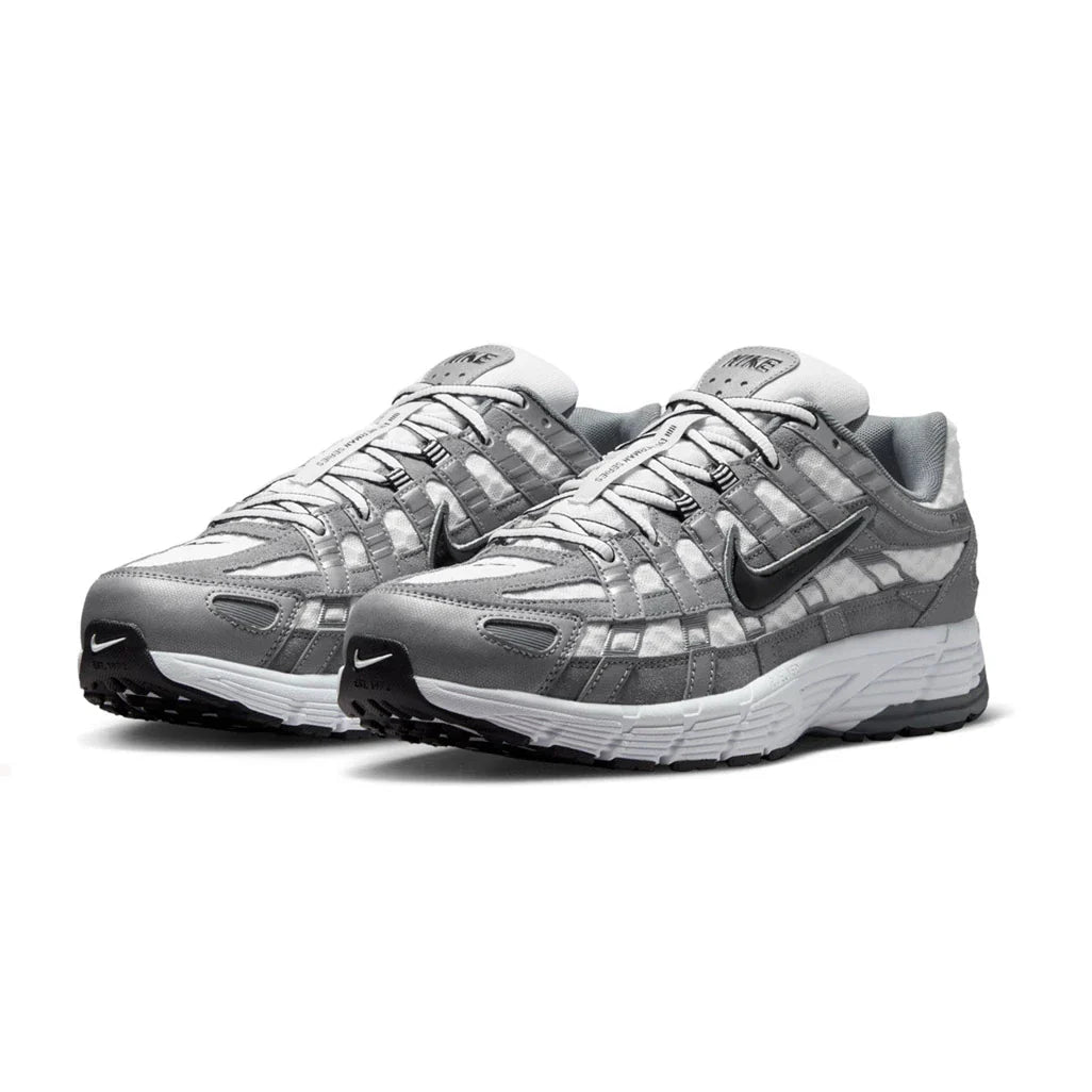 Nike P-6000 White Metallic Cool Grey roesports