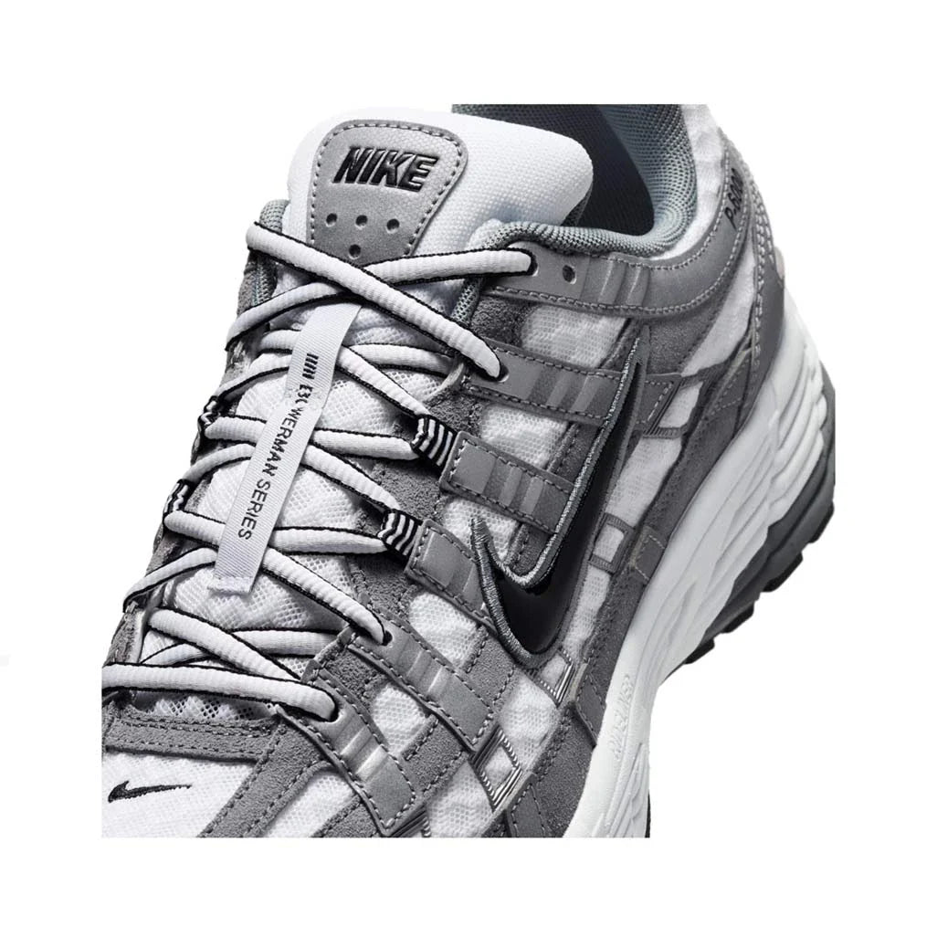 Nike P-6000 White Metallic Cool Grey roesports