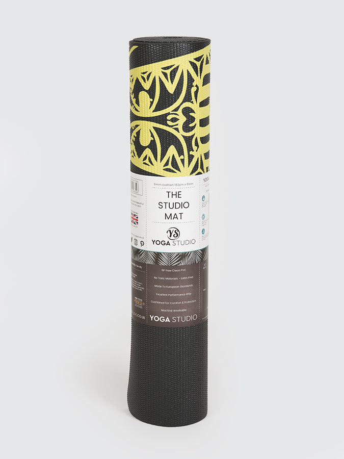Yoga Studio Designed Sticky Yoga Mat 6mm - Roesports