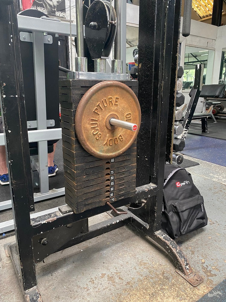 The 1" GymPin - Add More Weight Cable Stack Extender either 8 or 10mm Single or Buy Two roesports