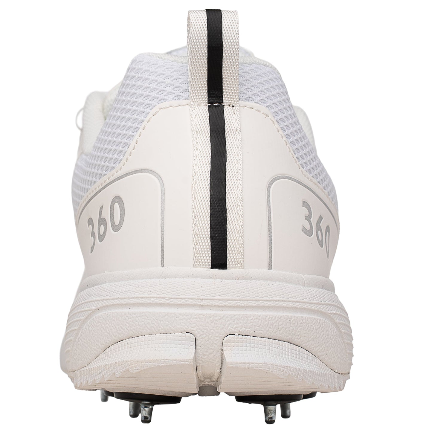Newbery 360 Cricket Shoe Full White Spikes for Ultimate Performance - roesports