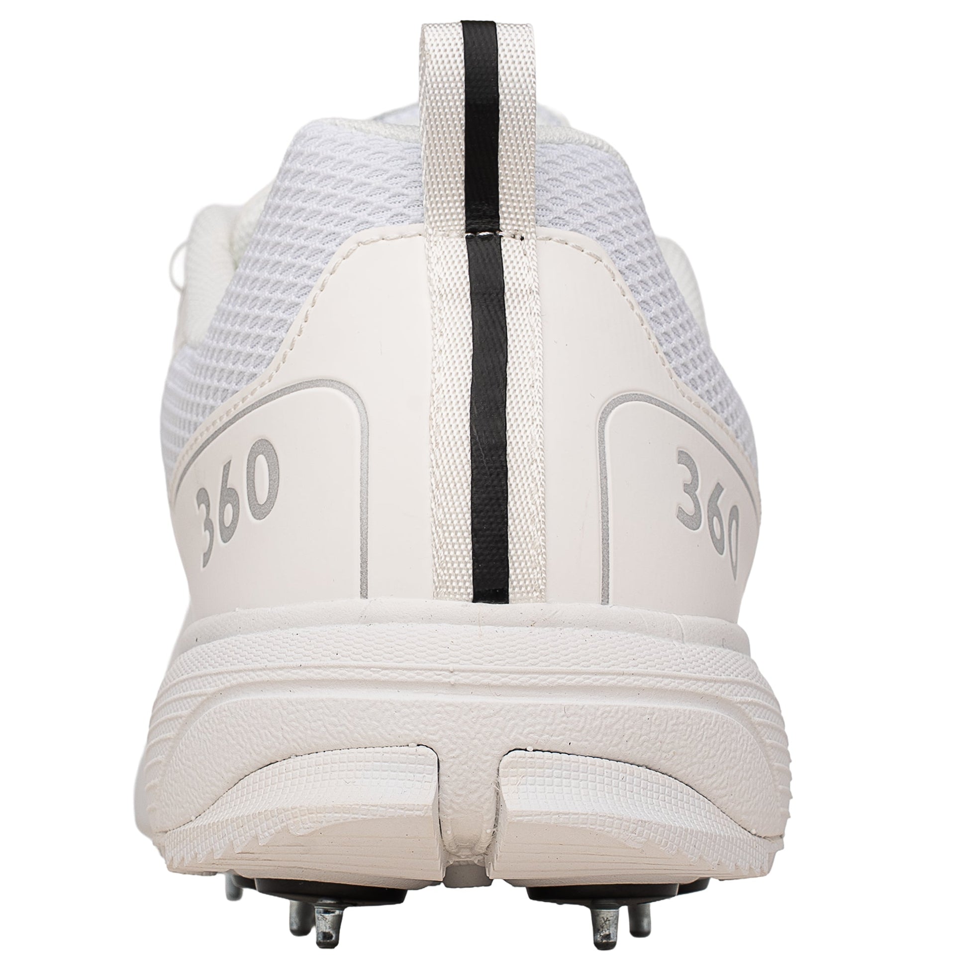 Newbery 360 Cricket Shoe Full White Spikes for Ultimate Performance - roesports