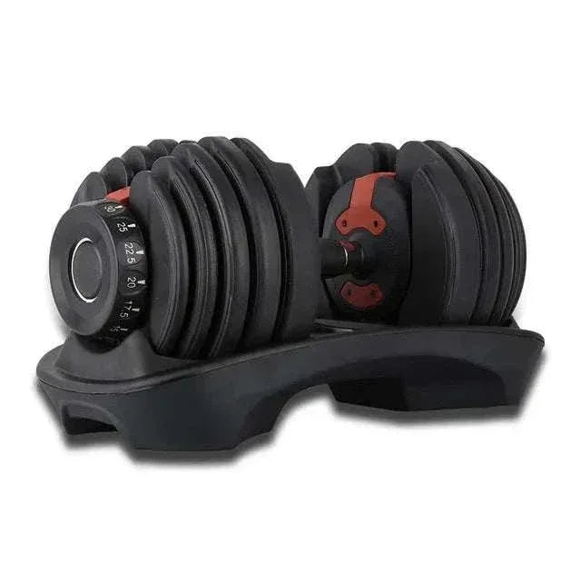 24KG Adjustable Dumbbell Set for Versatile Home Gym Workouts - roesports