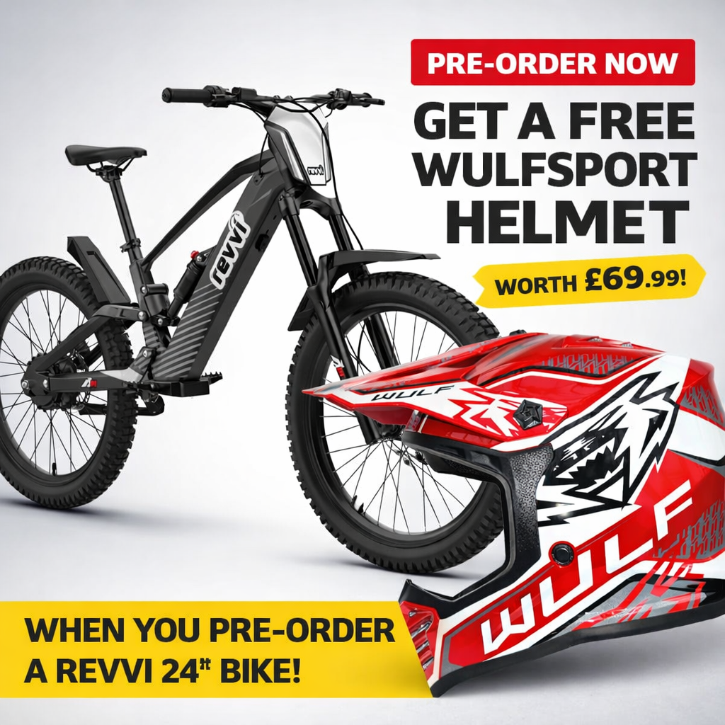 New Revvi 24" Electric Bike - High-Performance E-Bike for Adults and Kids - roesports