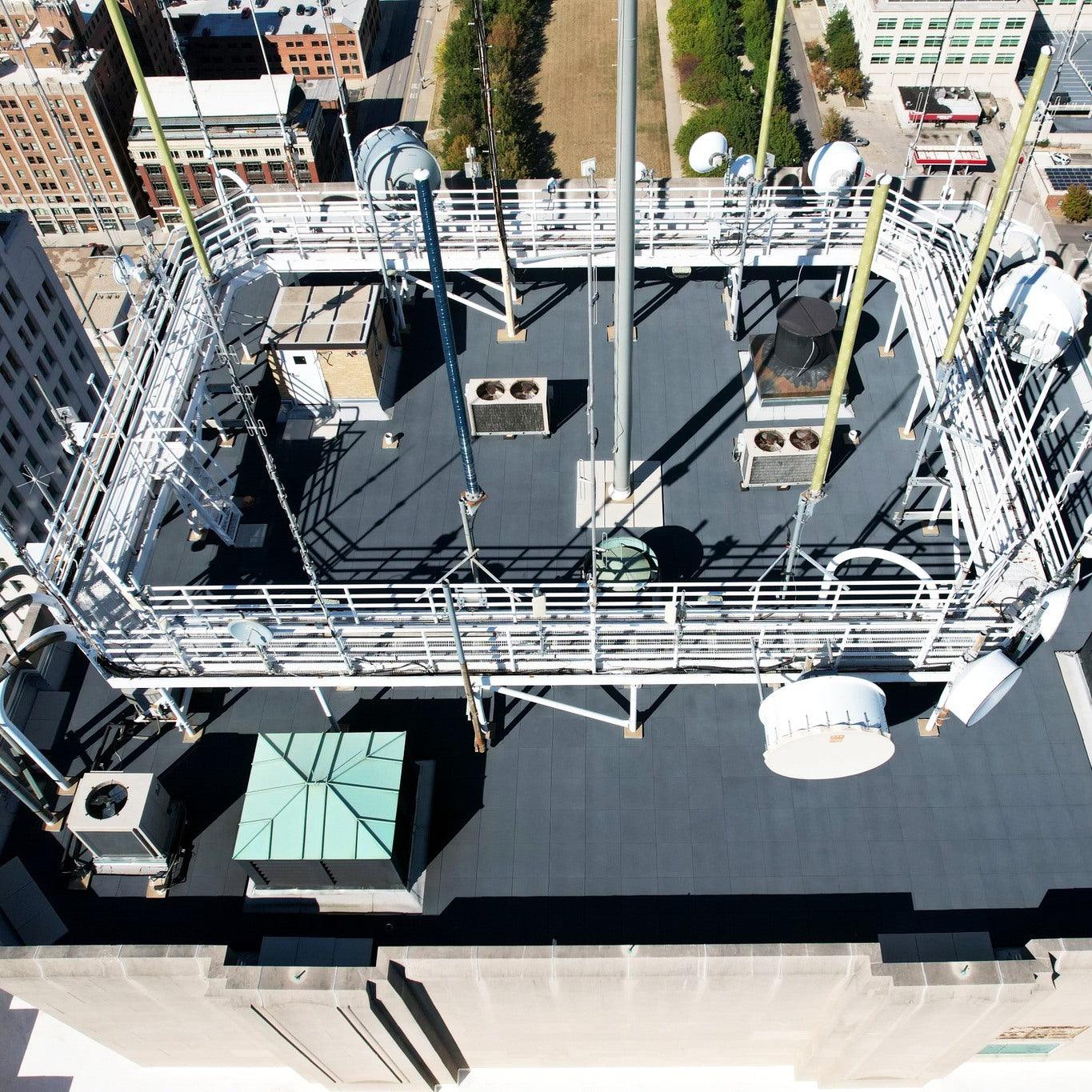 Rubber Rooftop Floor Tiles for Durable Outdoor Spaces – Extra Thick Design - roesports