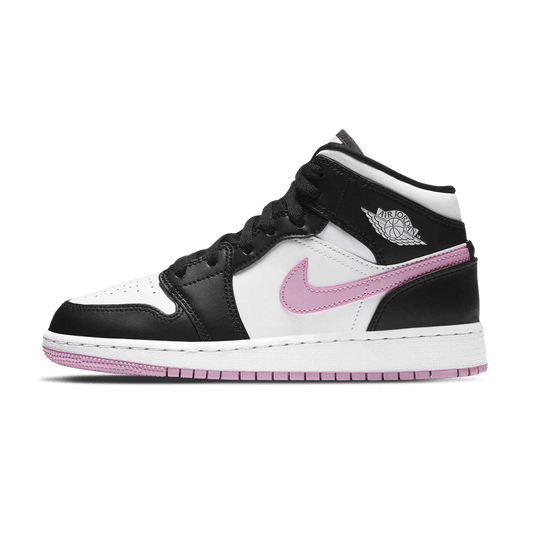Air Jordan 1 Mid GS 'White Light Arctic Pink' - Roesports