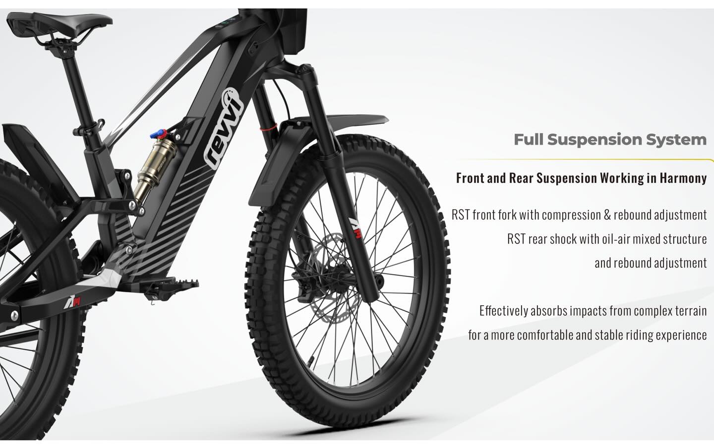 New Revvi 24" Electric Bike - High-Performance E-Bike for Adults and Kids - roesports