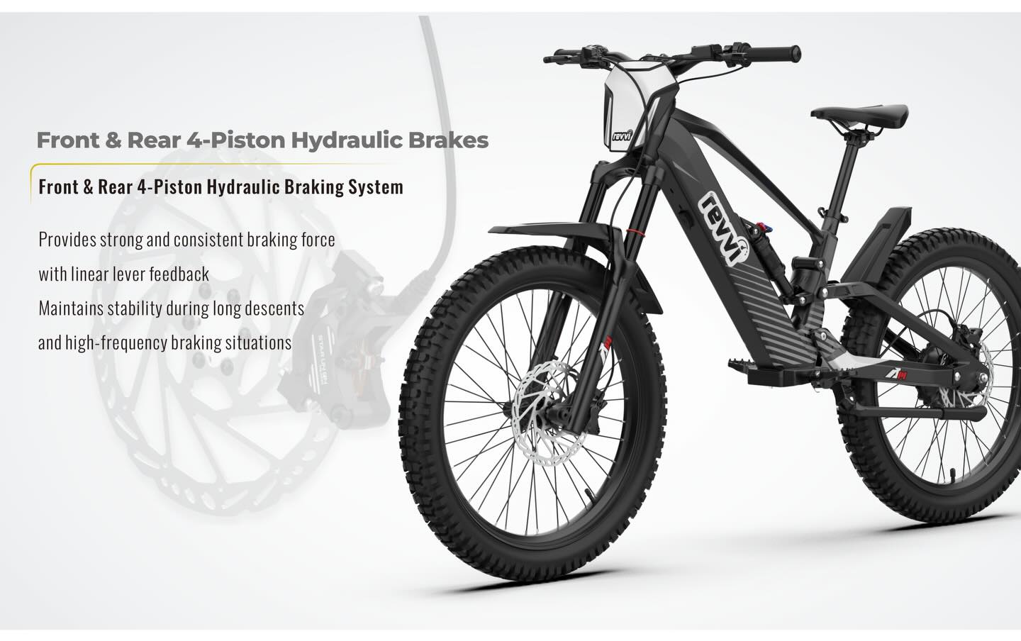 New Revvi 24" Electric Bike - High-Performance E-Bike for Adults and Kids - roesports