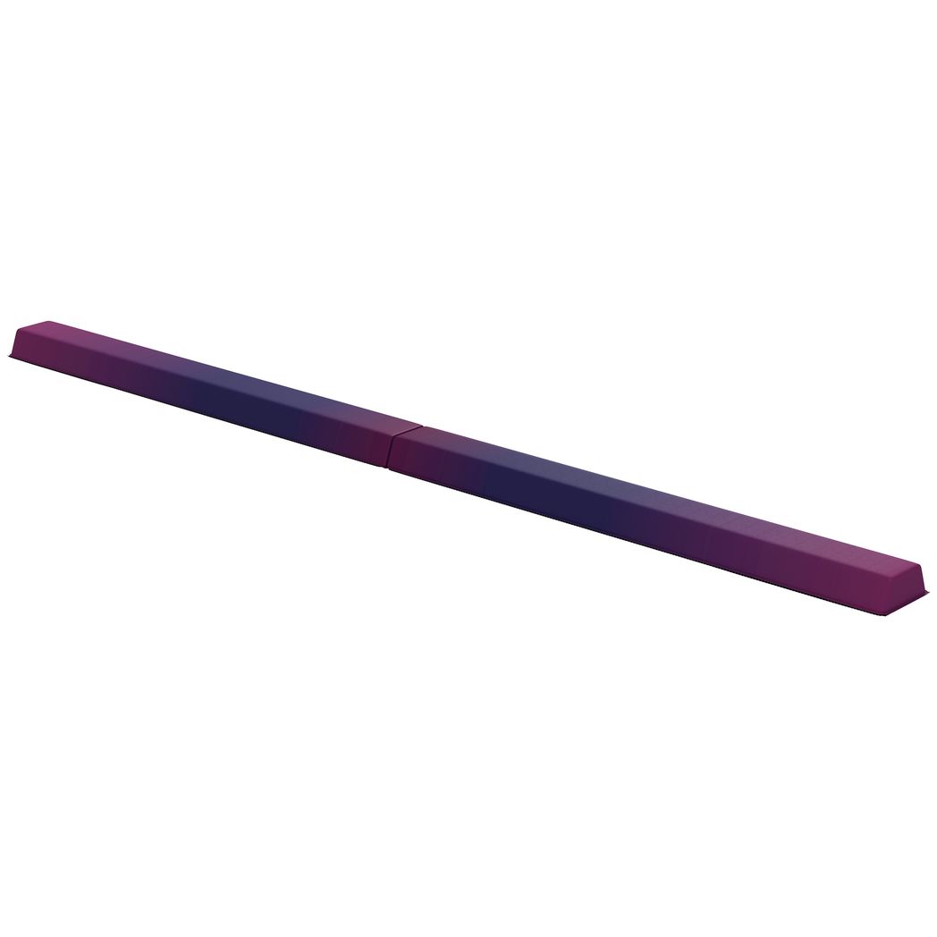 SPORTNOW 7.7ft Folding Gymnastics Balance Beam with Anti-Slip Base - Roesports
