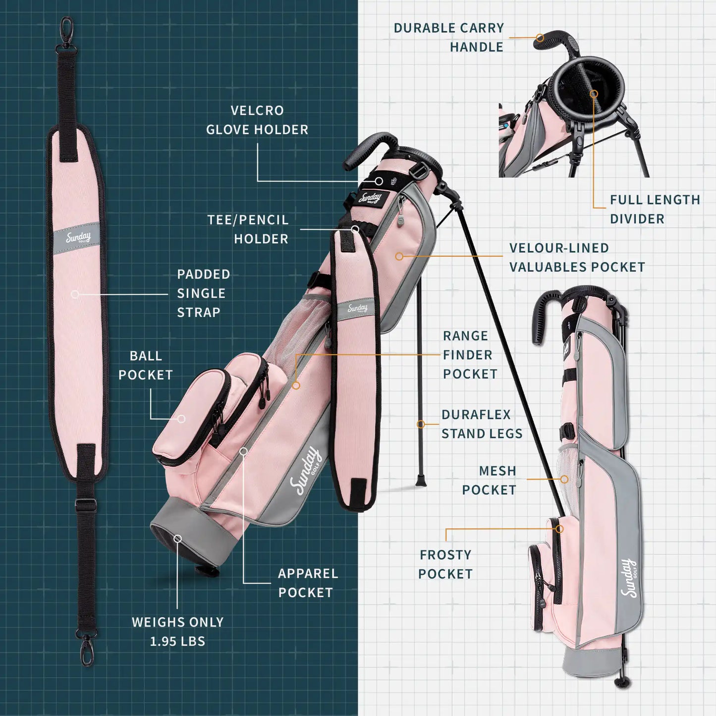 THE LOMA - Par 3 Golf Bag