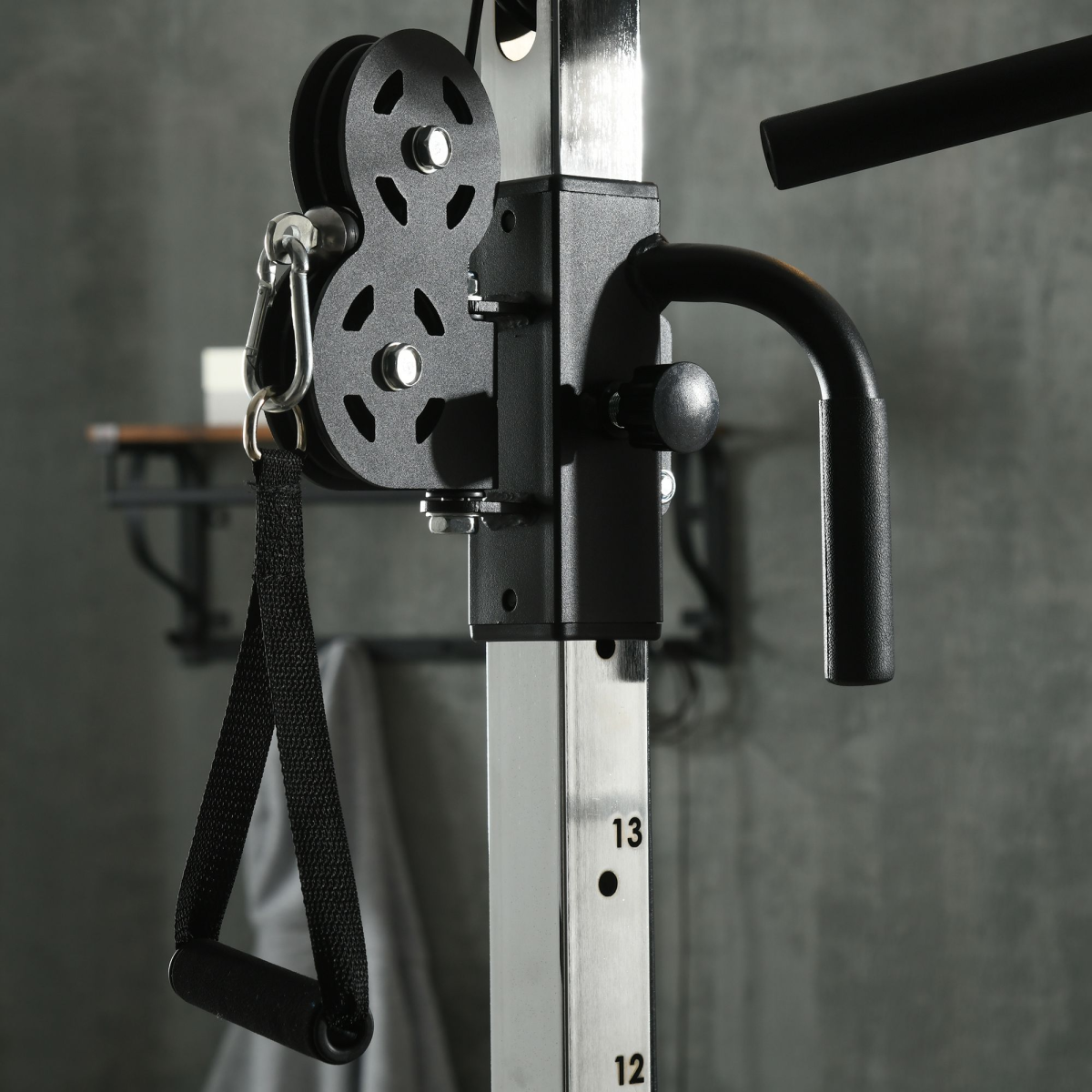 SPORTNOW Home Gym Workout Station, 15-Position Adjustable Training Machine - roesports