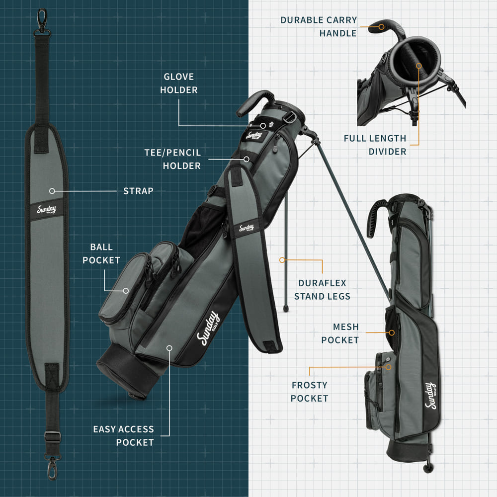 THE LOMA - Par 3 Golf Bag