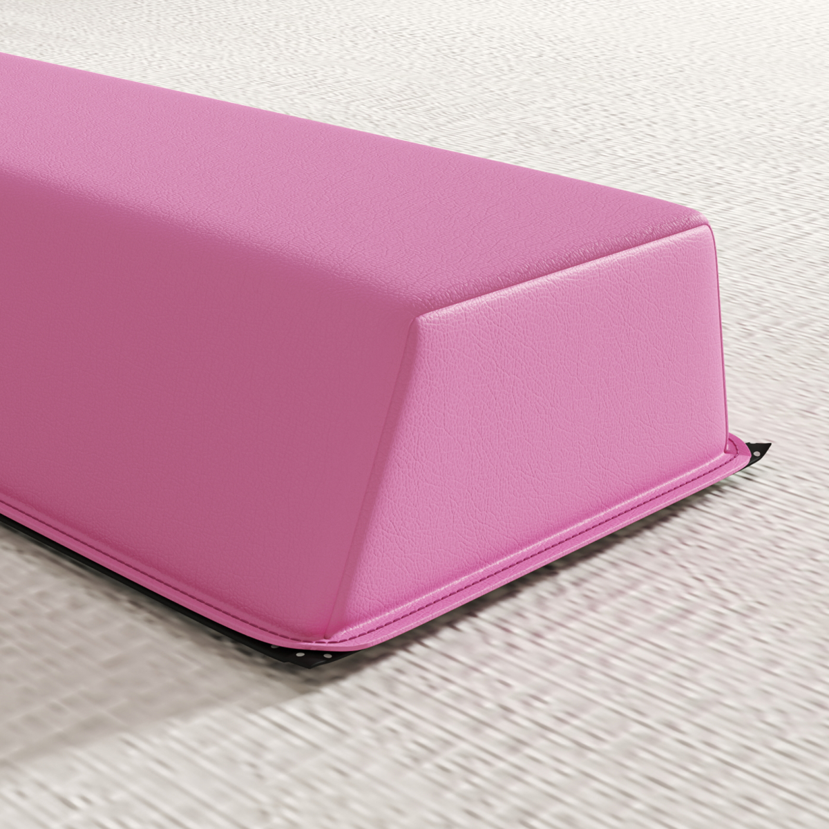 SPORTNOW 7.7FT Folding Gymnastics Balance Beam with Anti-Slip Base, Pink - Roesports