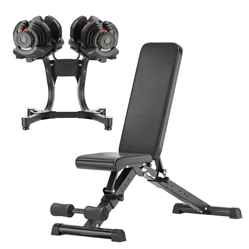 Shark Power Gear Adjustable Dumbbell Rack (24kg/40kg) – Rack Only or with Dumbbells