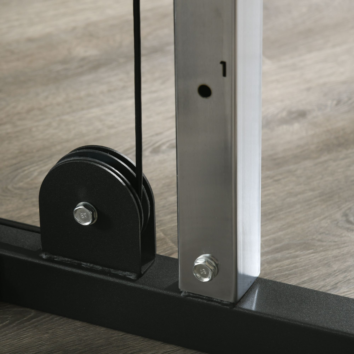 SPORTNOW Home Gym Workout Station, 15-Position Adjustable Training Machine - roesports