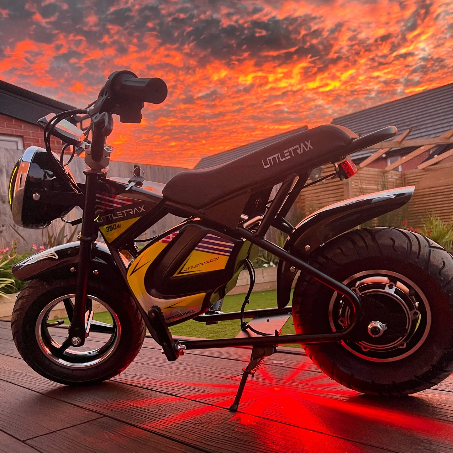 Littletrax 350W Kids Electric Bike for Ages 3 to 12 | Ride-On Monkey Bike - roesports