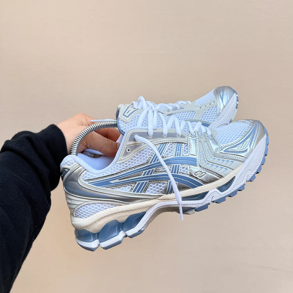 ASICS Gel-Kayano 14 White Light Navy roesports