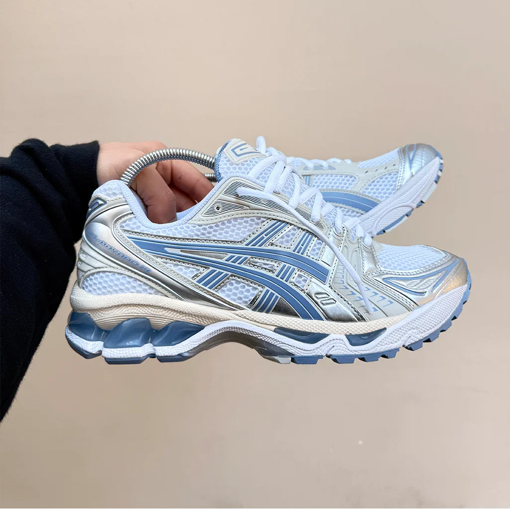 ASICS Gel-Kayano 14 White Light Navy roesports