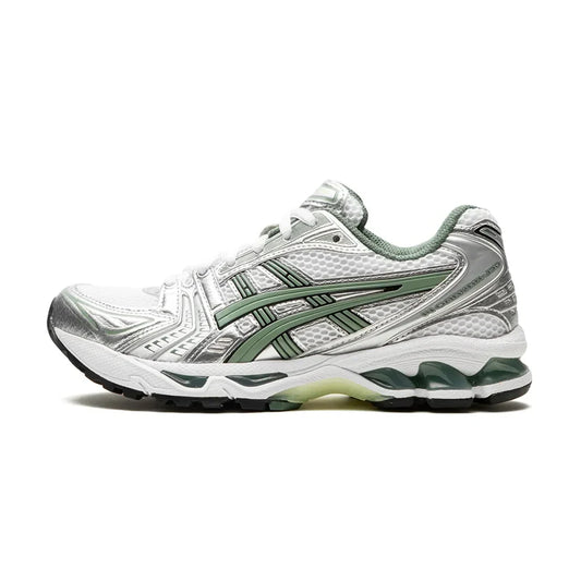 ASICS Gel-Kayano 14 White Pure Silver Slate Grey Sage roesports