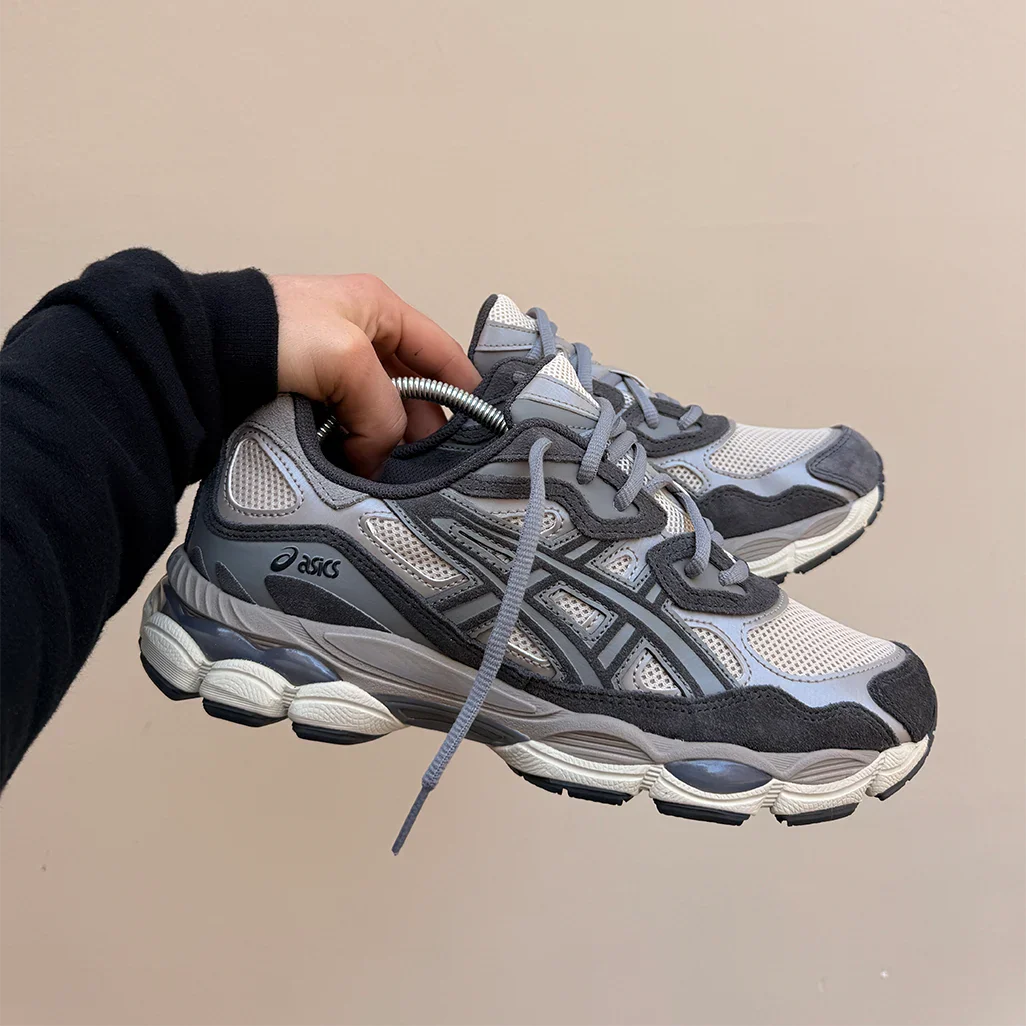 ASICS Gel-NYC Oatmeal Obsidian Grey roesports