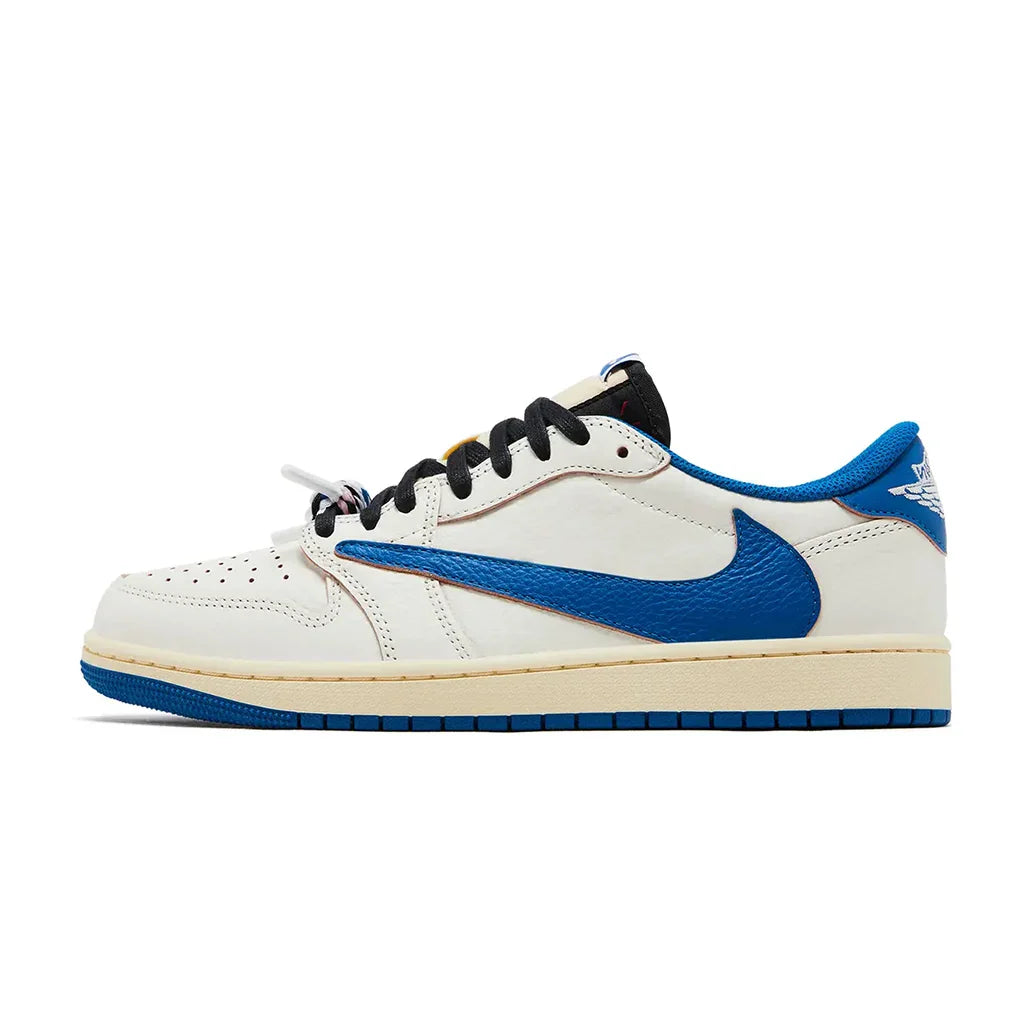 Air Jordan 1 Low x Travis Scott x Fragment Sail Military Blue roesports