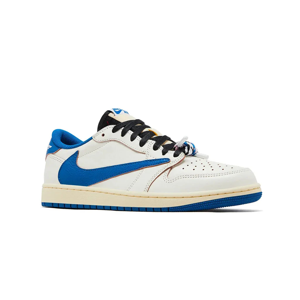 Air Jordan 1 Low x Travis Scott x Fragment Sail Military Blue roesports