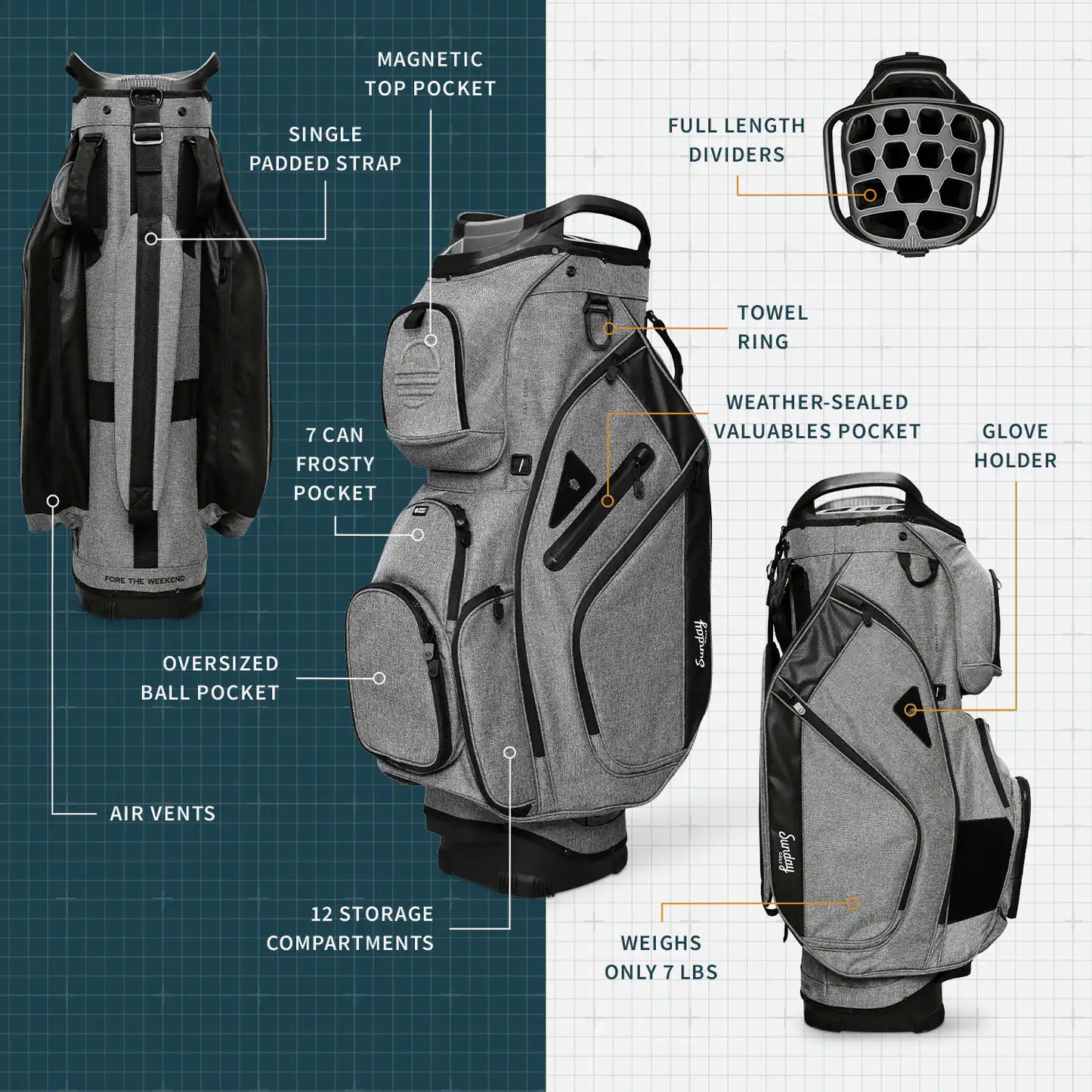 THE BIG RIG - Cart Bag
