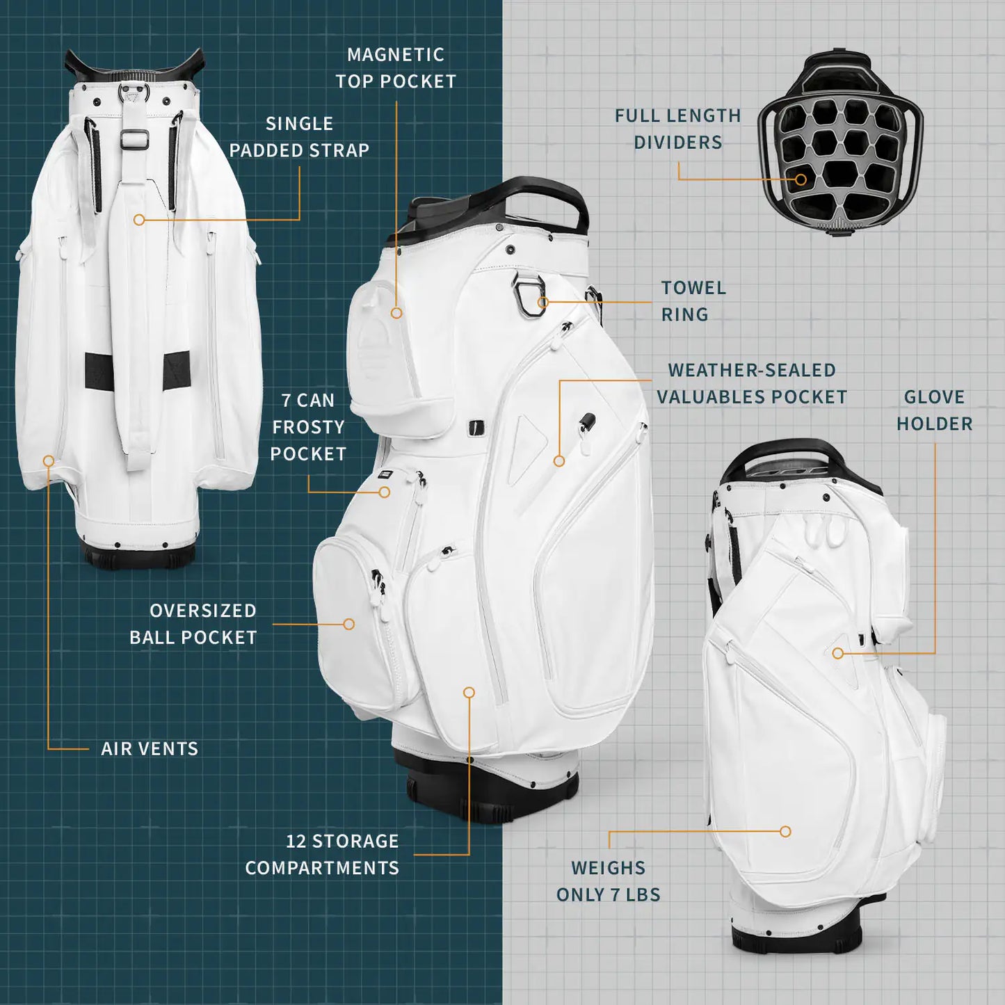 THE BIG RIG S-CLASS - Cart Bag
