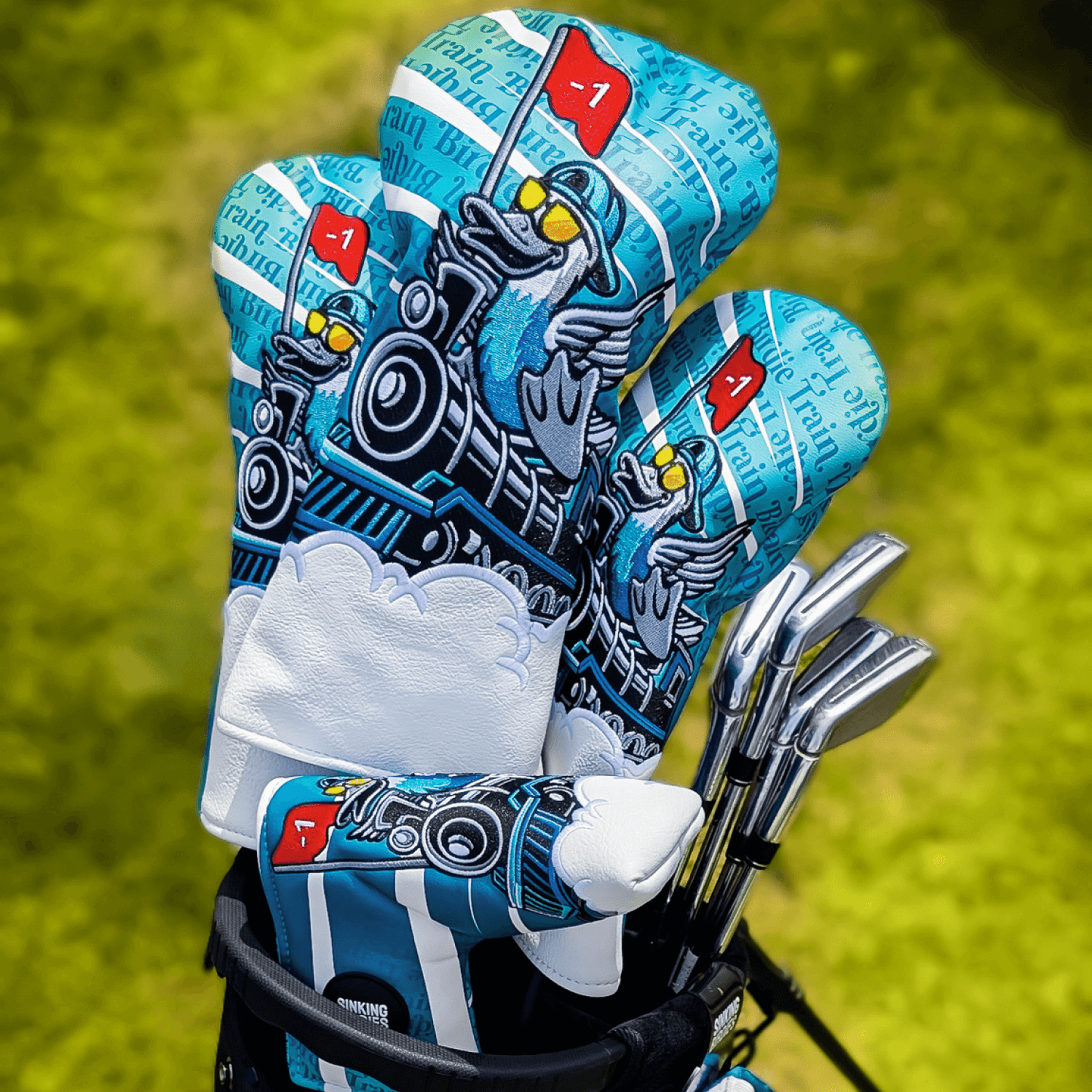 Birdie Train 2.0 Headcover Bundle for Ultimate Golf Club Protection - roesports