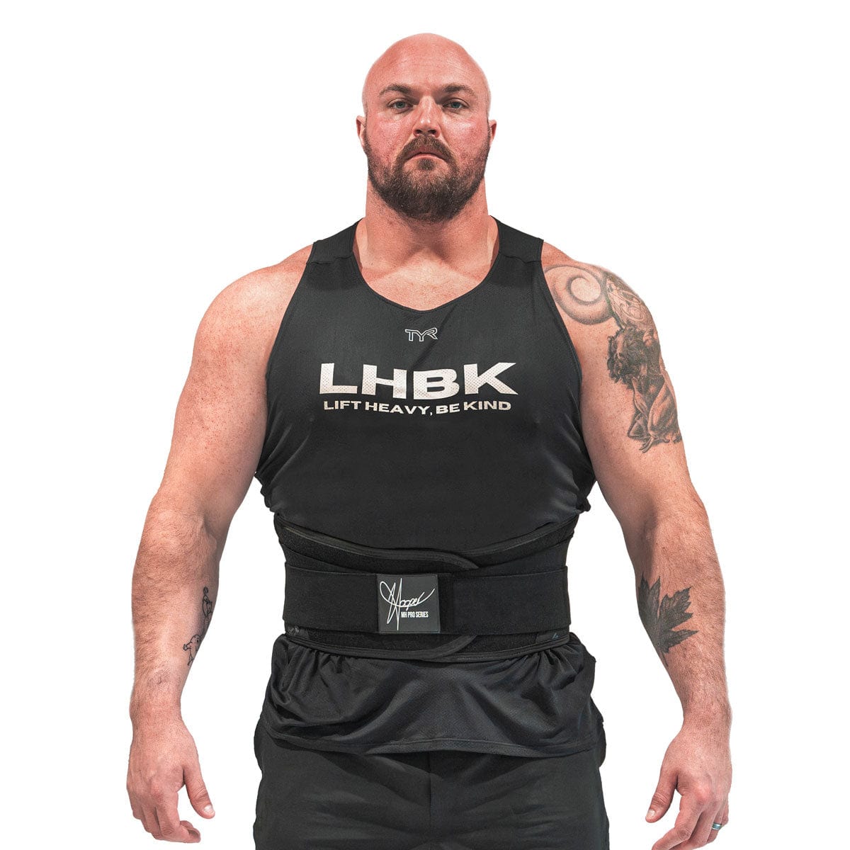 MH Pro Strongman Back Support Belt 7mm for Enhanced Lifting Stability - roesports