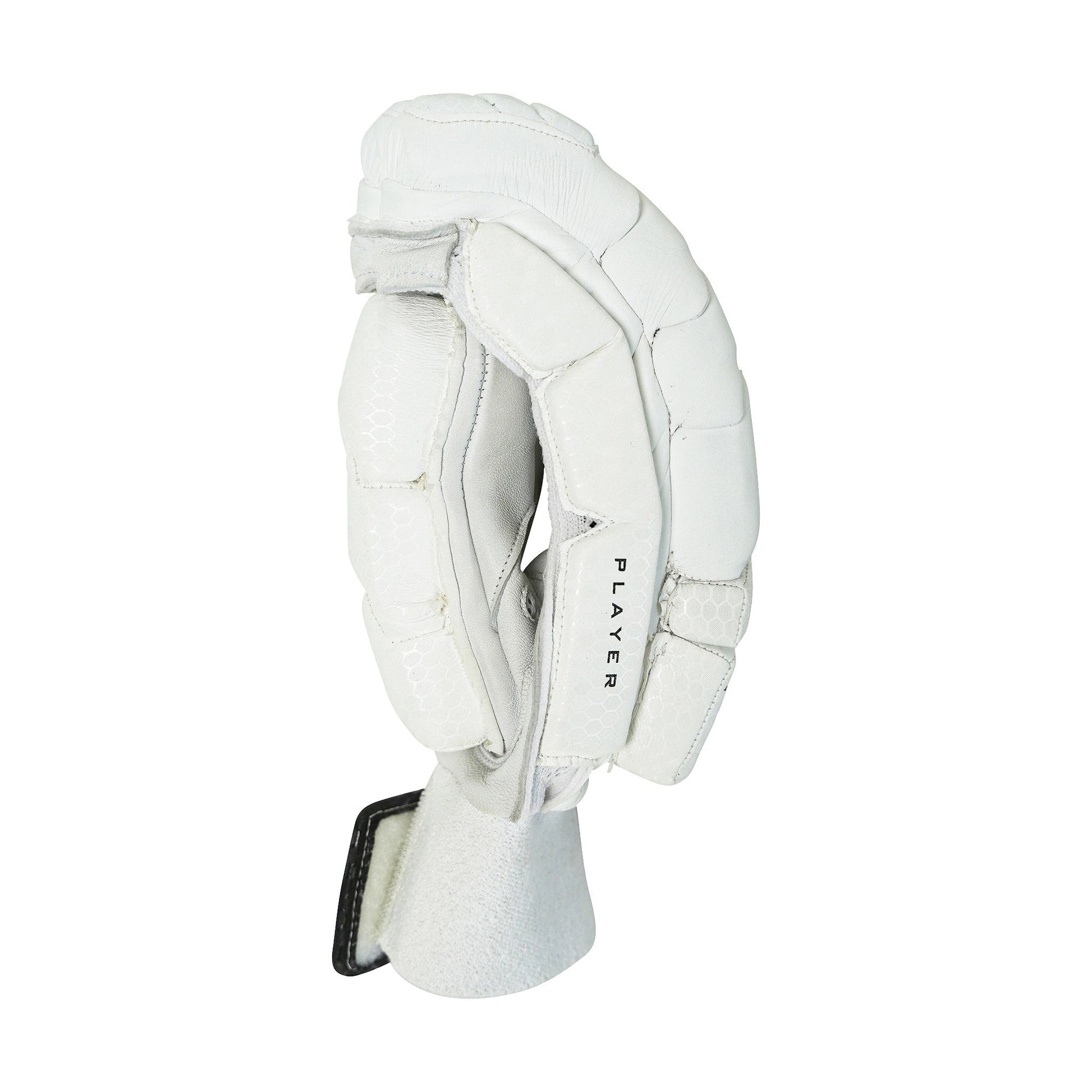 Player Cricket Batting Gloves - Premium White Color - roesports