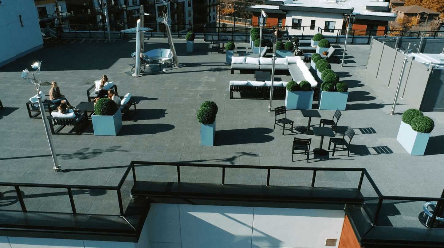 Rubber Rooftop Floor Tiles for Durable Outdoor Spaces – Extra Thick Design - roesports