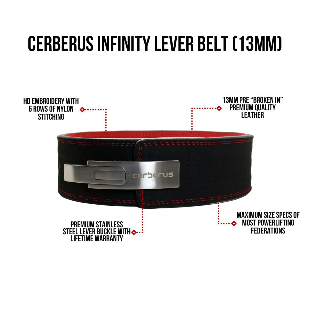 Infinity Lever Belt (13mm) - roesports