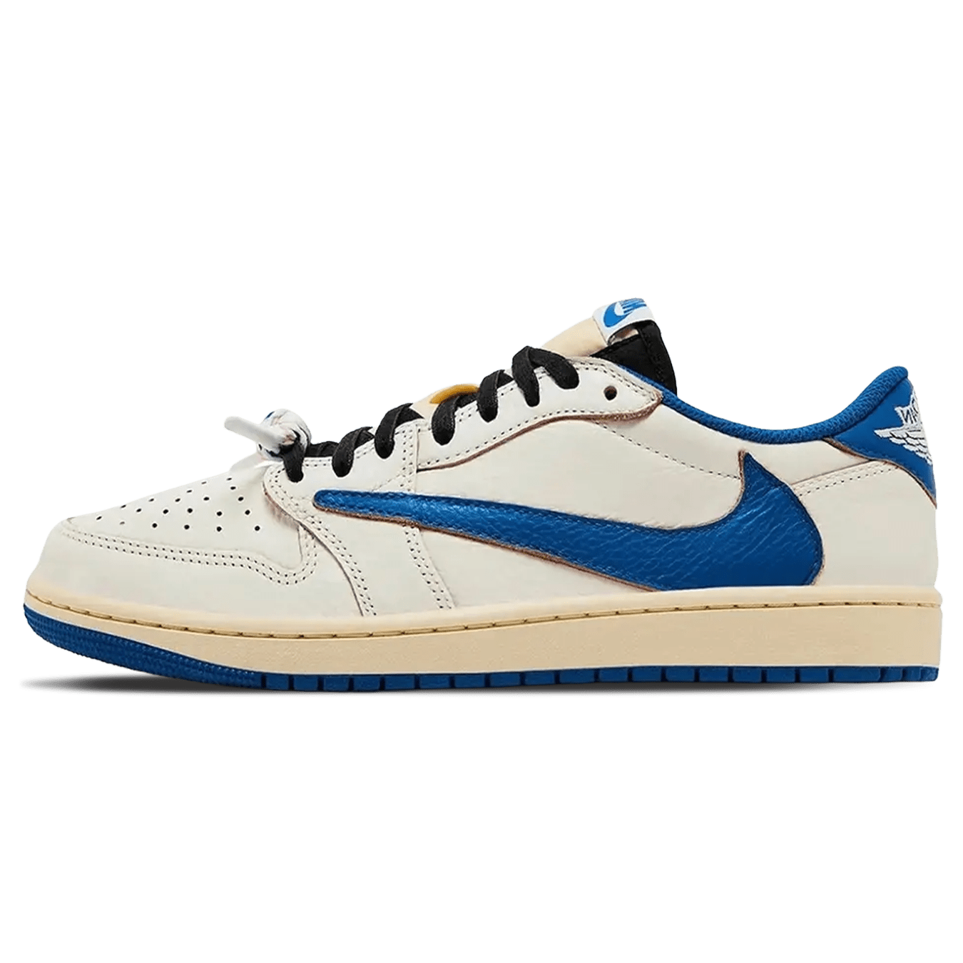 Fragment Design x Travis Scott x Air Jordan 1 Retro Low OG 'White Blue'