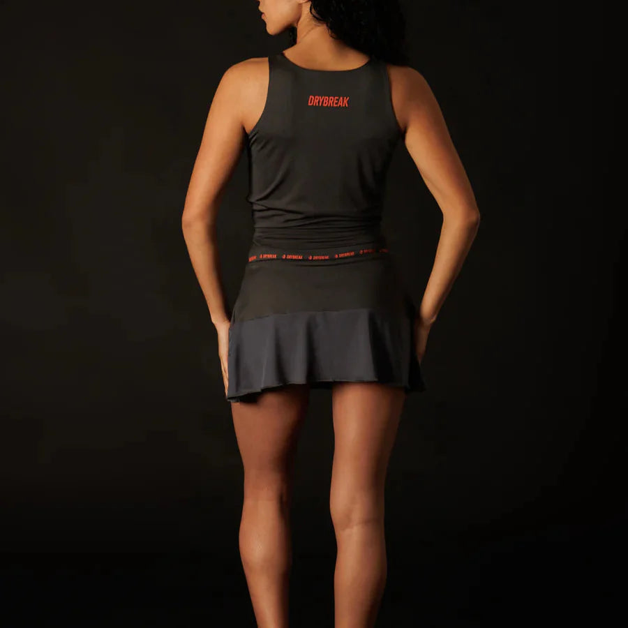 Women's Classic Skirt Drybreak Black 'ProDry' - Roesports