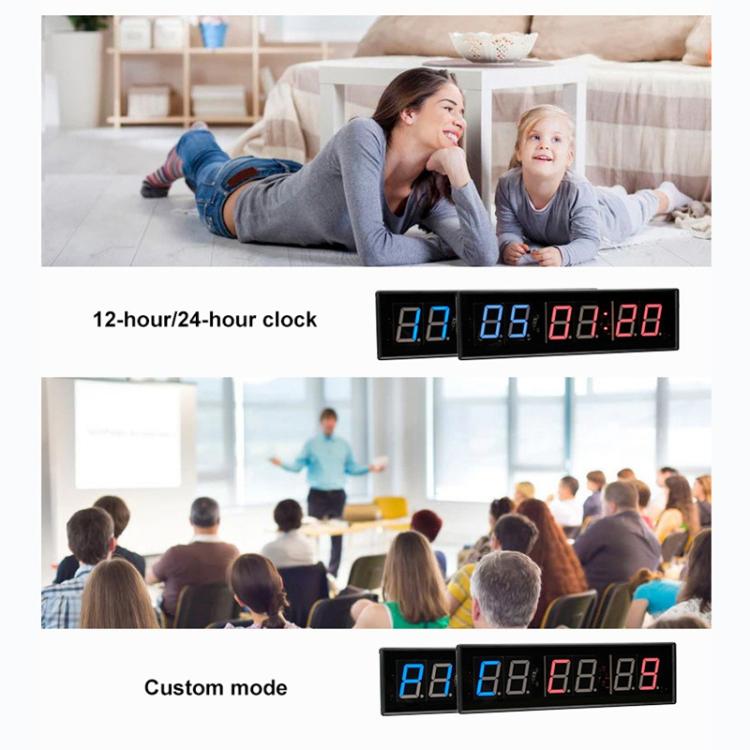 KYX--0023 2.3 inch 6-digit LED Sports Fitness Multi-function Timer - Roesports