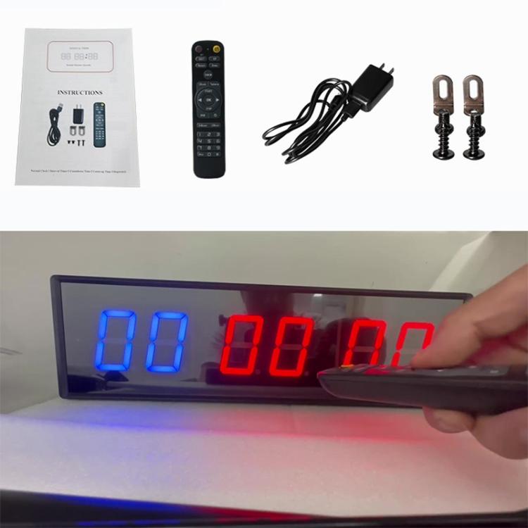 KYX--0023 2.3 inch 6-digit LED Sports Fitness Multi-function Timer - Roesports