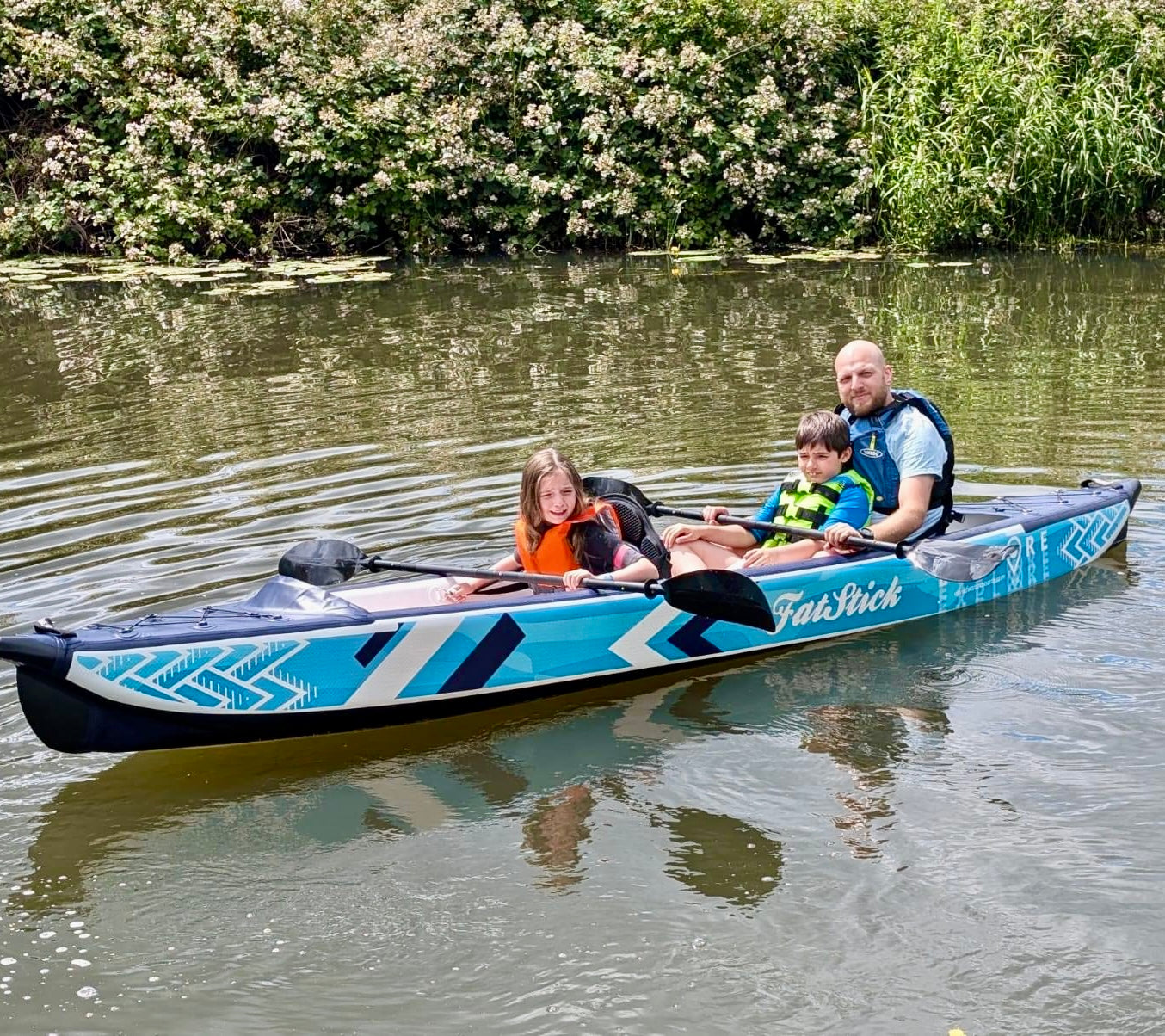 Inflatable 1 & 2 Person Drop Stitch Kayak Package | Canoe | iKayak -