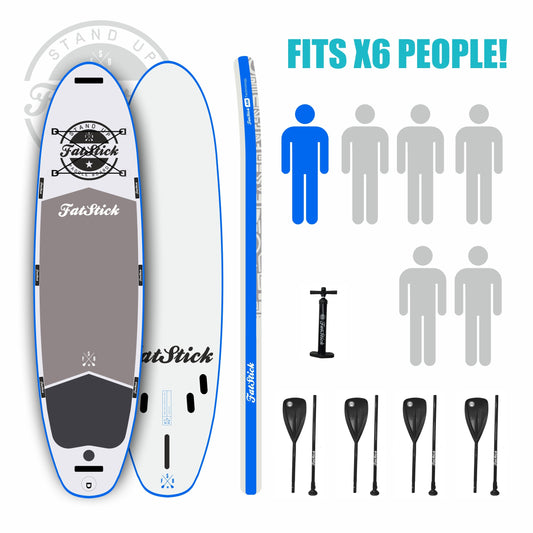 XL Giant FatStick Paddle Board Package | Fleet | Hire -