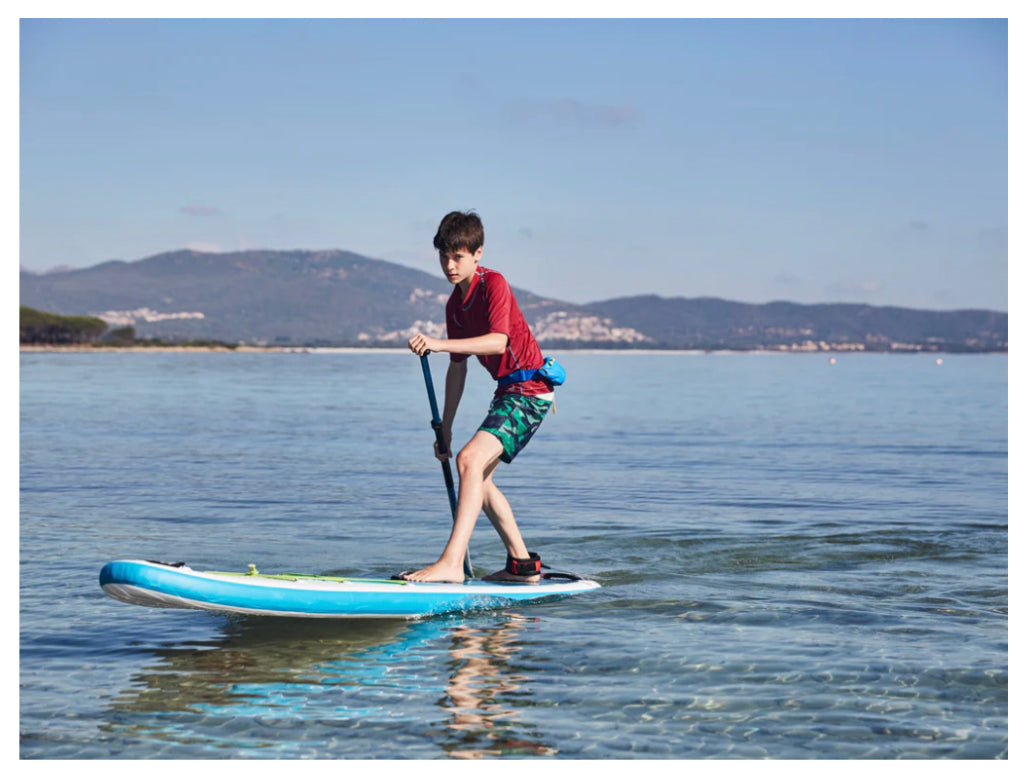 Kids 7’6 GromStick Inflatable Stand Up Paddle Board Package | Childs -