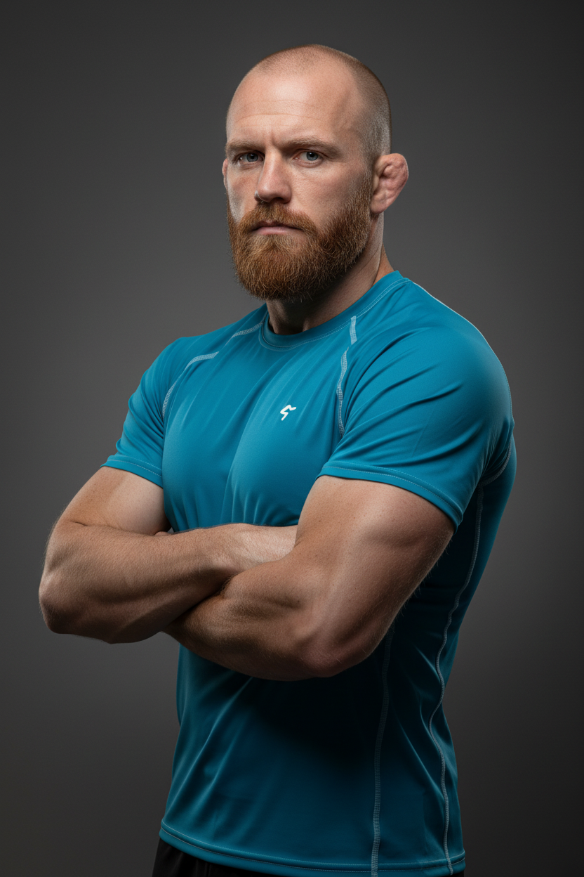 GymBum UK Blue Steel Combat Rash Guard - Roesports