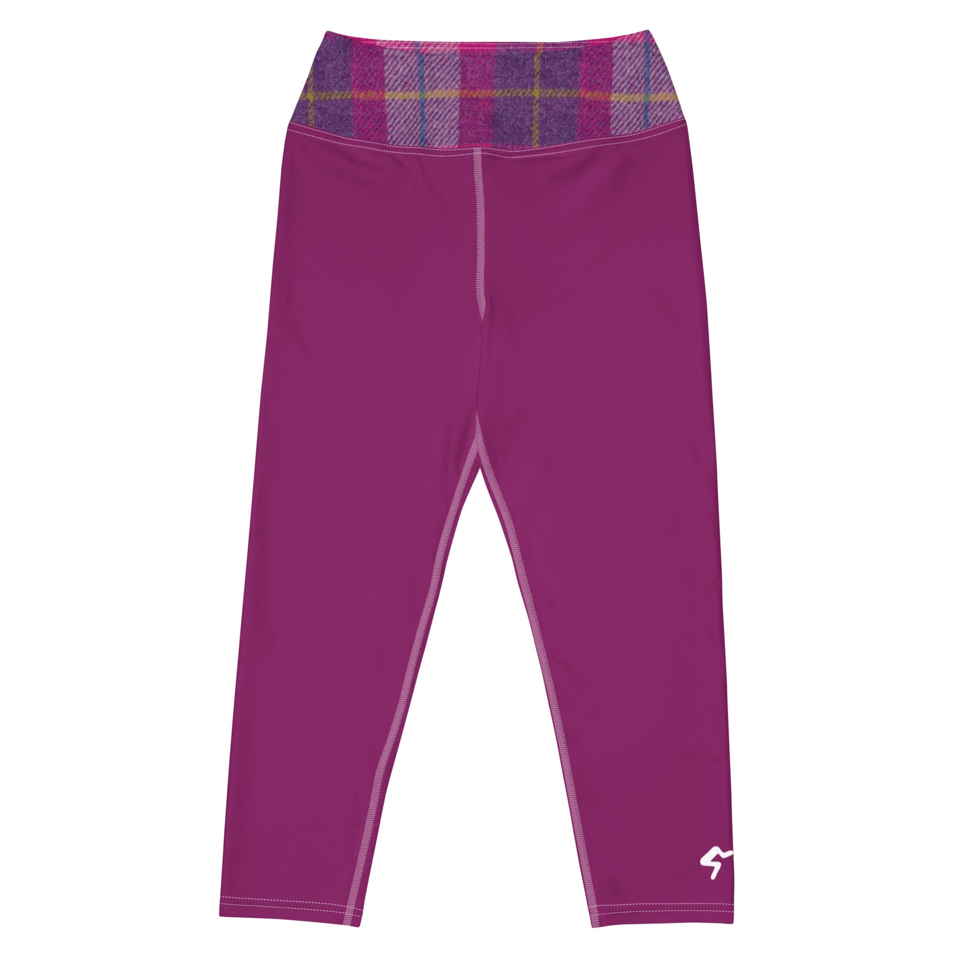 GymBum UK Lomond Rose Yoga Capri Leggings - Roesports